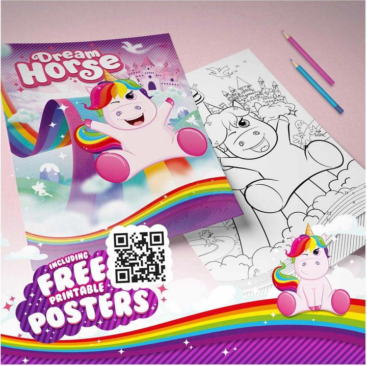 Produktbild Toi-Toys Dream Horse Squeeze Egg Pop-out - Einhorn