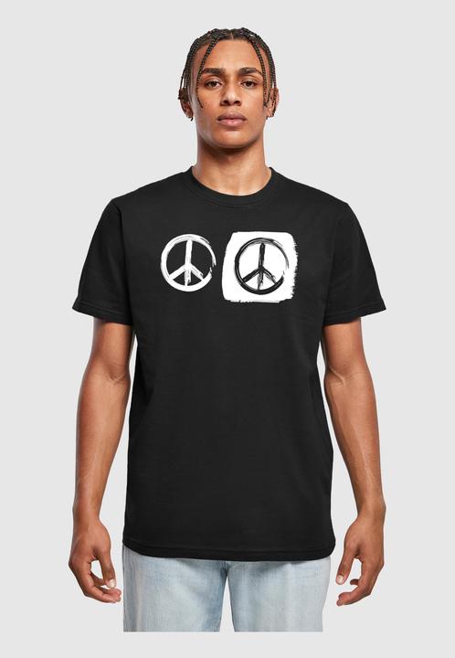Actual product image Merchcode AW peace 2 with Basic T-Shirt - 161537 (XXL)