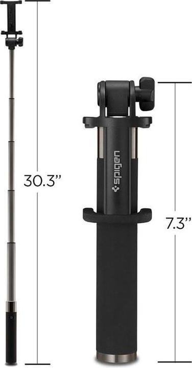 Actual product image Spigen Selfie Stick S530W black