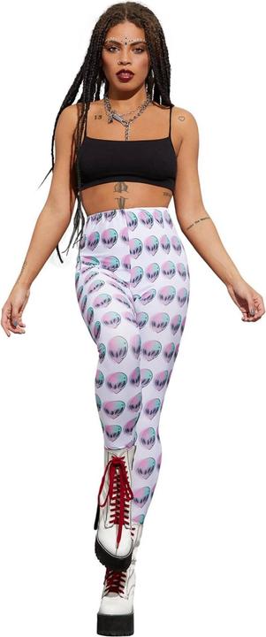 Actual product image Fever Womens/Ladies Aliens Leggings (XS)