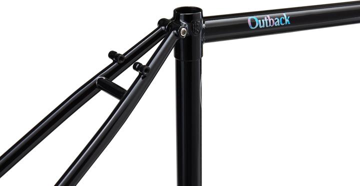 Actual product image Ritchey Outback V4 Disc Gravel Frame Kit, 650B/700C, Di2, L, aurora