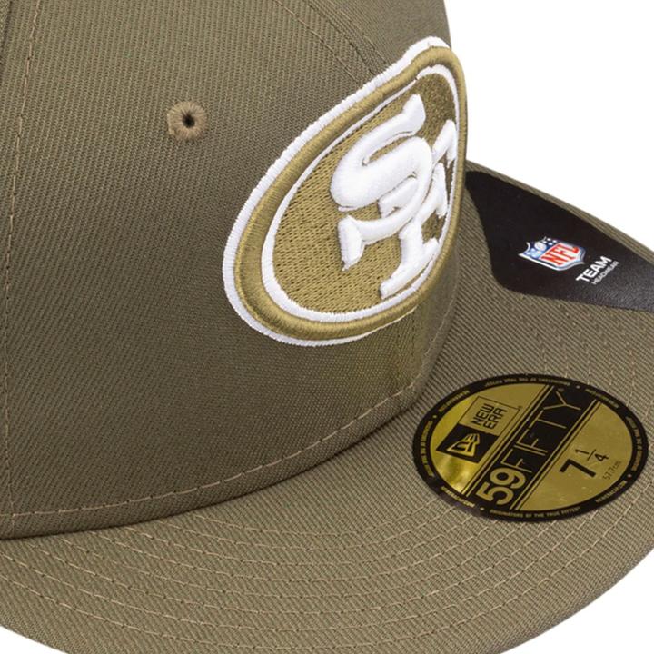 Immagine prodotto New Era Cappellino 59Fifty Fitted - San Francisco 49ers oliva (7 7/8)