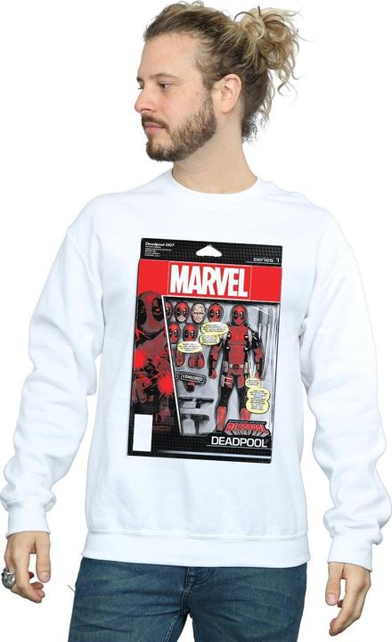 Image du produit - Sweat DEADPOOL ACTION FIGURE - Homme (S)