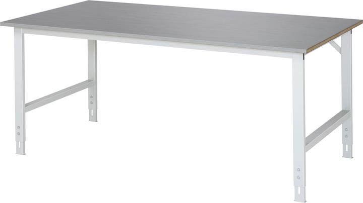 Actual product image RAU Workbench Work table Tom Basic table 2000 x 1000 x 760 to 1080 mm (100 cm, 200 cm)
