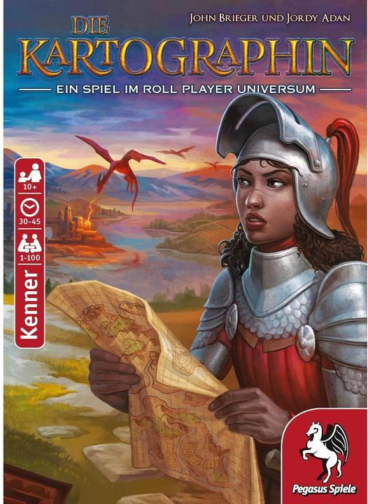 Image du produit Pegasus 51311G - Le cartographe Ära der Helden, Jeu de cartes, pour 1-100 joueurs, ages 10+ (édition DE) (Allemand)