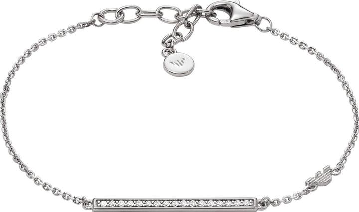 Emporio Armani Eagle Logo Armband (15 cm, 925er Silber)