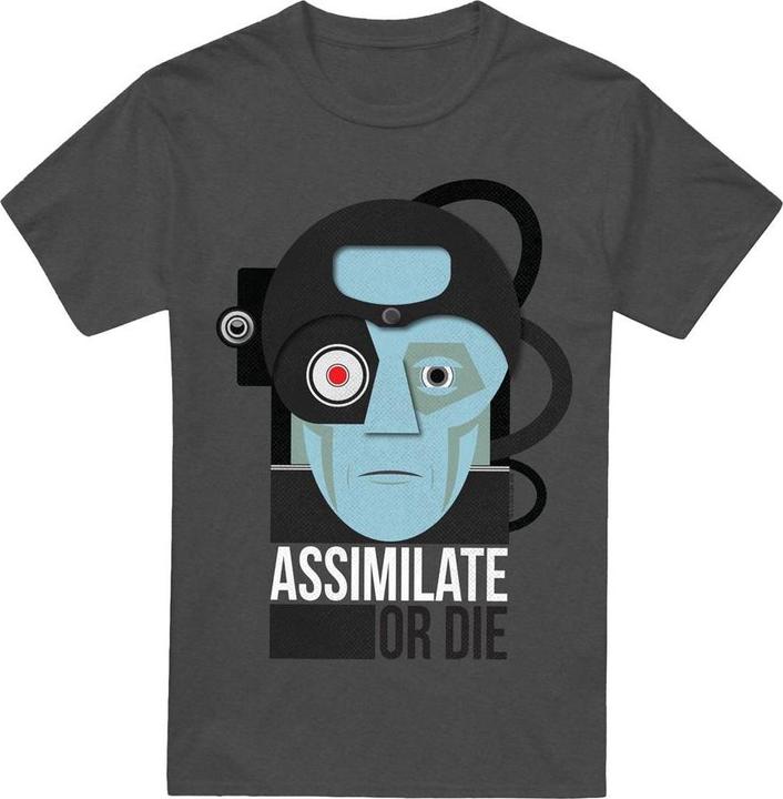 Immagine prodotto Assimilate or Die Maglietta Adulto Unisex (XL)