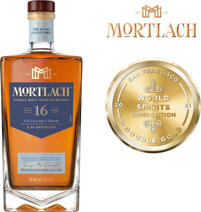 Produktbild Mortlach 20 Years Old Single Malt Scotch Whisky 16 Year Old (Single Malt, Scotch Whisky, 1 x 70 cl)
