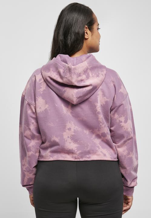Image du produit Urban Classics Sweat à capuche femme surdimensionné court bleaché (L)