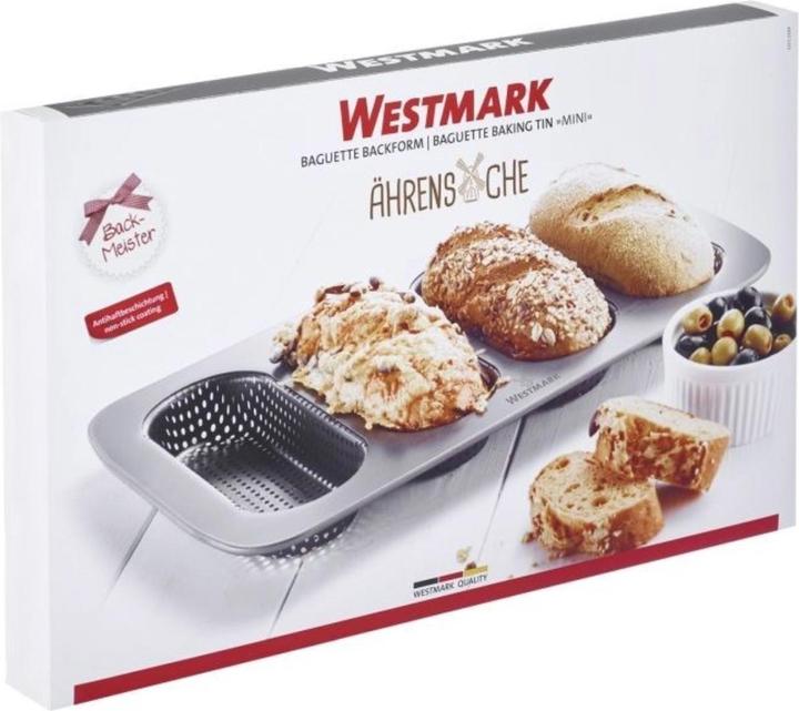 Image du produit Westmark Moule à 4 baguettes Mini, 35.6x21.5cm (21.50 cm)