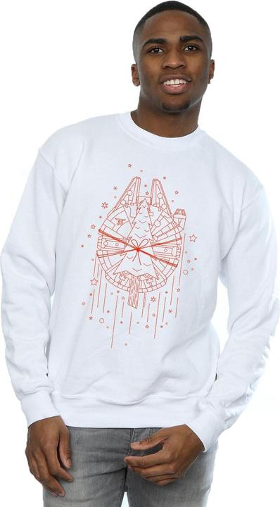 Immagine prodotto Star Wars Millennium Falcon Christmas Tree Delivery Felpa Uomo (S)