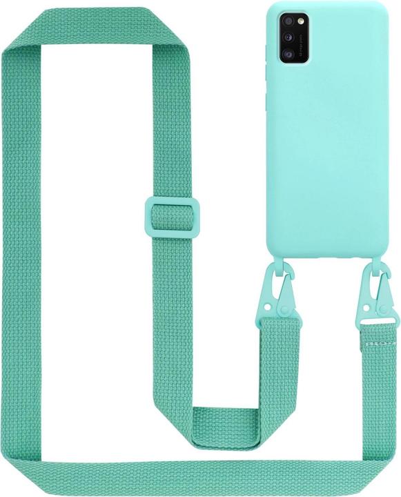 Actual product image Cadorabo TPU Cover Mobile Phone Chain Liquid (Samsung Galaxy M40s)