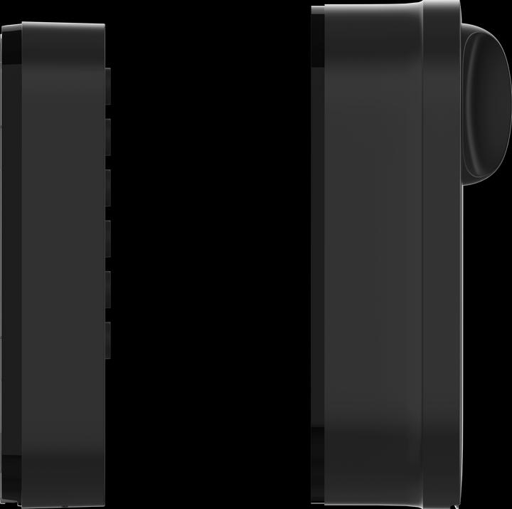 Actual product image Aqara Smart Lock U200 Black, EL-D02E (Fingerprint, Electronic numerical code, Key, Smartphone, Key card, Bluetooth)