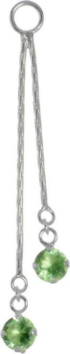 Immagine prodotto Bijouteria Piercing pendente (Vetro (di orologio), Argento 925)