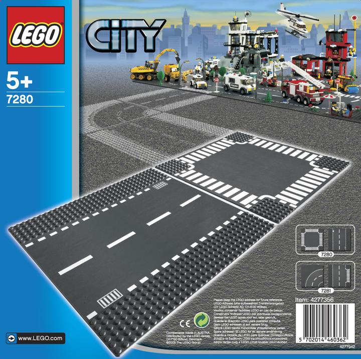 Immagine prodotto LEGO Strada e incrocio (7280, LEGO City)