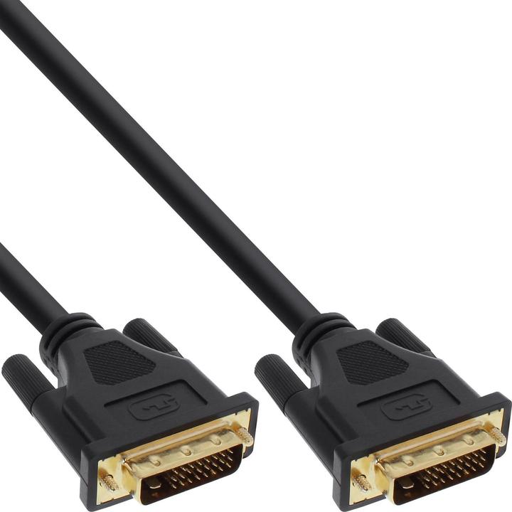 Image du produit InLine DVI-D - Câble DVI-D 20m noir (17778P) (20 m, DVI)