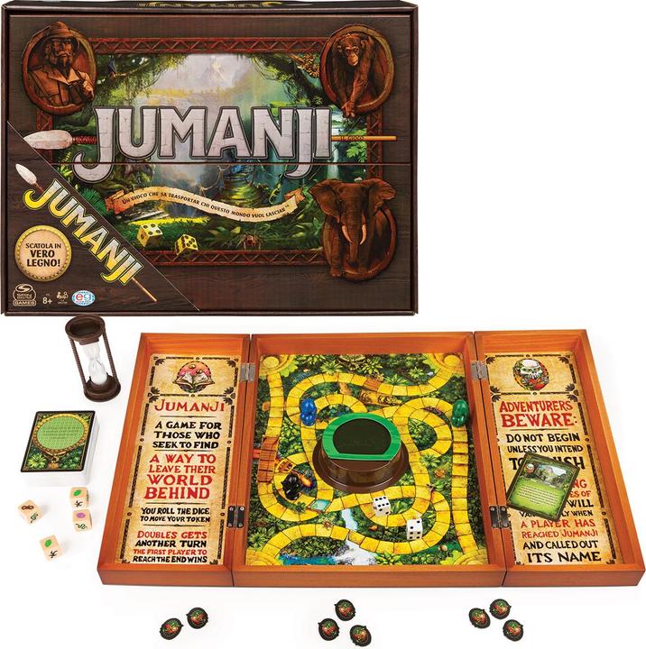 Image du produit Spin Master 6062356 EG - JUMANJI in Legno total refresh (Italien)