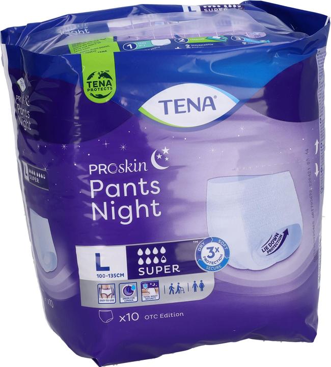 Image du produit Tena Pants Night Super (10 x, Large)