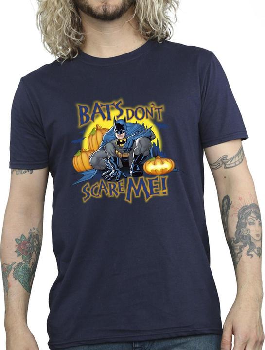 Image du produit Mens Batman Bats Don't Scare Me T-Shirt (S)