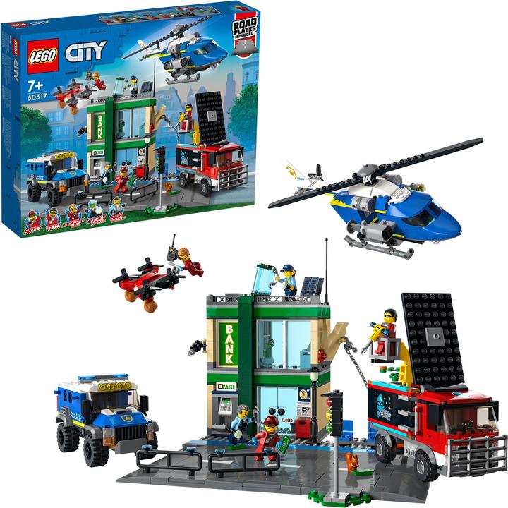 Produktbild LEGO Banküberfall mit Verfolgungsjagd (60317, LEGO City)