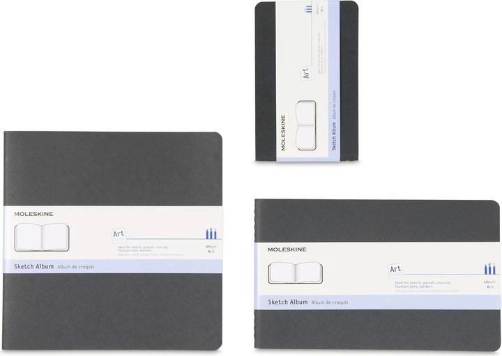 Actual product image Moleskine Sketchbook Soft Cover blank (Special, Plain, Soft cover)