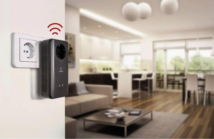 Produktbild Renkforce Powerline WLAN Einzel Adapter 1.2 Gbit/s PL1200D WiFi (1200 Mbit/s)