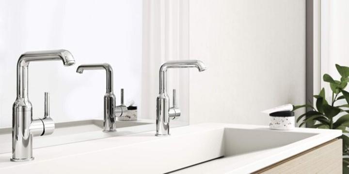 Actual product image Hansa HANSAVANTIS Style basin mixer, with waste set, 147 mm projection, 54542207