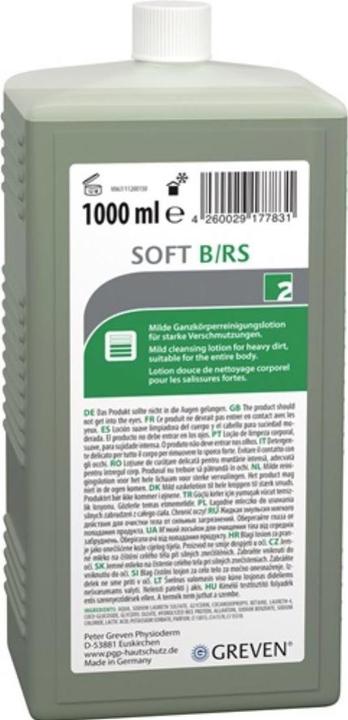 PGP Hautreinigungslotion GREVEN® SOFT B/RS 1 1 l Flasche (Körperlotion, 1000 ml)