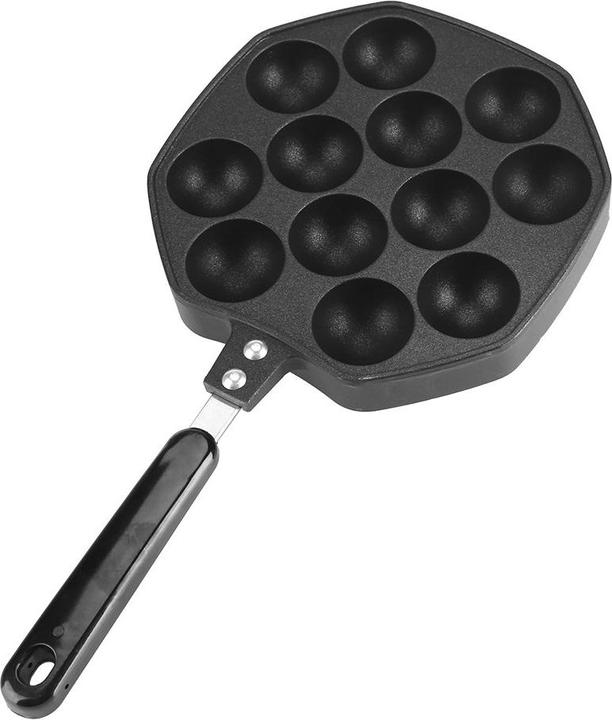 Actual product image Asixx Takoyaki Pfanne (4 cm, Pan set + pot set, Aluminium)