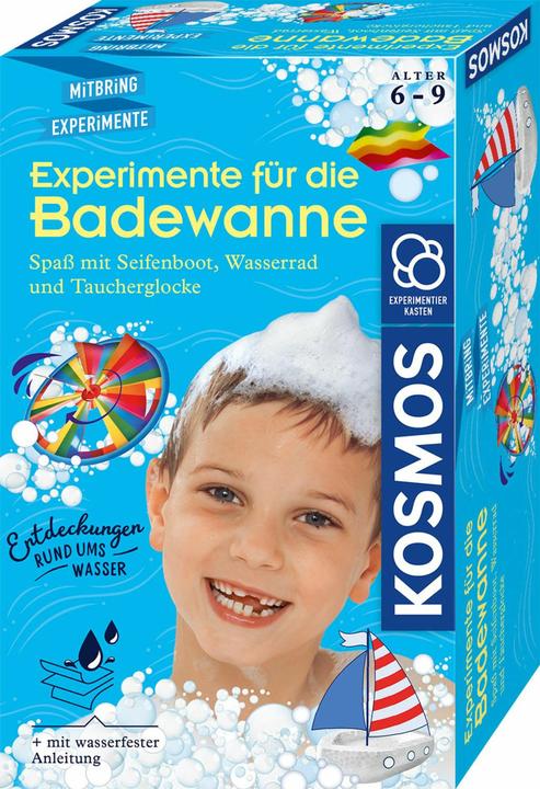 Kosmos Experimente für die Badewanne