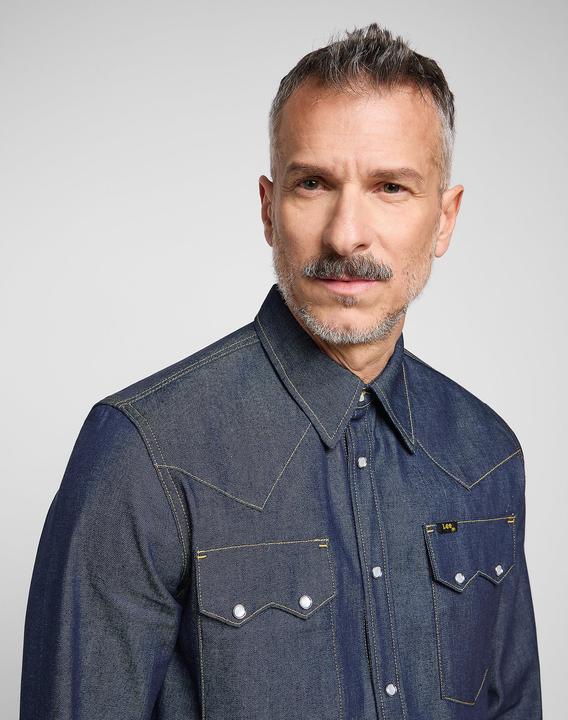 Actual product image Lee shirt 101 50s western dry (XL)