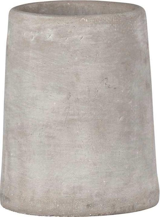 Actual product image Wenko Toothbrush Mug Villena Concrete (7.5 x 7.5 x 9.5 cm)
