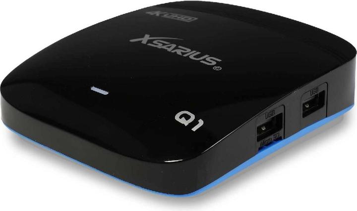 Produktbild K.A.B. XSARIUS Q1 OTT 4K UHD IPTV Android 7.1 Player H.265 HEVC MyTV Wlan