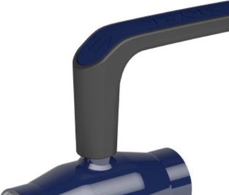 Actual product image Vexve Oy 1" EGO 816V-X globe valve - i stål med gevind, Vexve X-series
