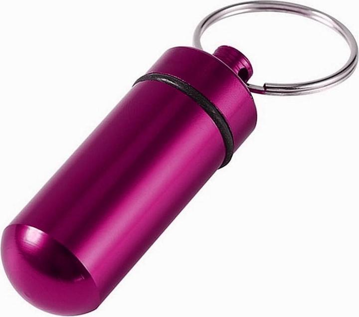 Actual product image Cbx Pill box with key ring