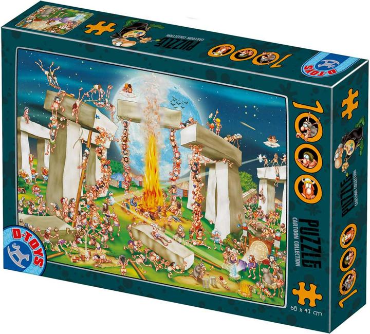 Immagine prodotto D-Toys Puzzle 1000 pieces - Cartoon - Stonehenge (1000 pezzi)