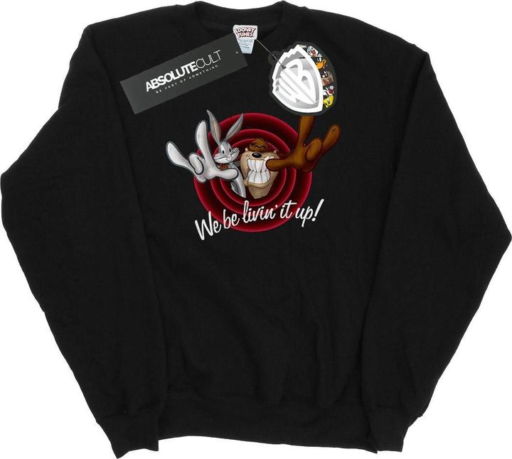 Actual product image Looney Tunes Mens Livin' It Up Sweatshirt (XXL)