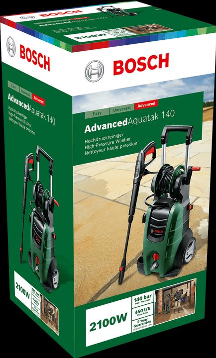 Produktbild Bosch Home & Garden Hochdruckreiniger AdvancedAquatak 140 (Netzbetrieb)