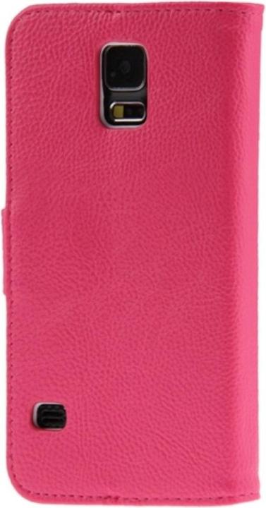 Produktbild König Design Schutzhülle Case (Flip Quer) für Handy Samsung Galaxy S5 / S5 Neo Pink (Samsung Galaxy S5, Samsung Galaxy S5 Neo)