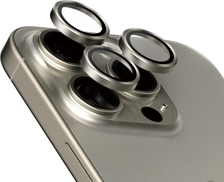 Produktbild PanzerGlass Hoops Camera Lens Protector (1 Stück, Apple iPhone 15 Pro, Apple iPhone 15 Pro Max)