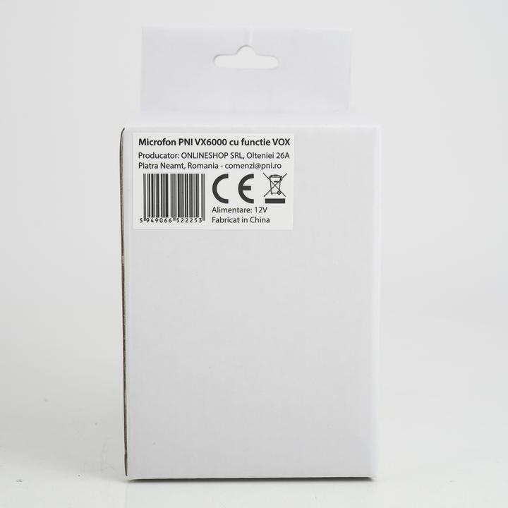 Immagine prodotto PNI Microfono VX6000 con funzione VOX, con 6 pin, per radio CB