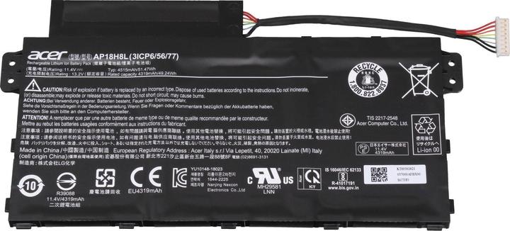 Immagine prodotto Acer AP18H8L (3 Celle, 4515 mAh)