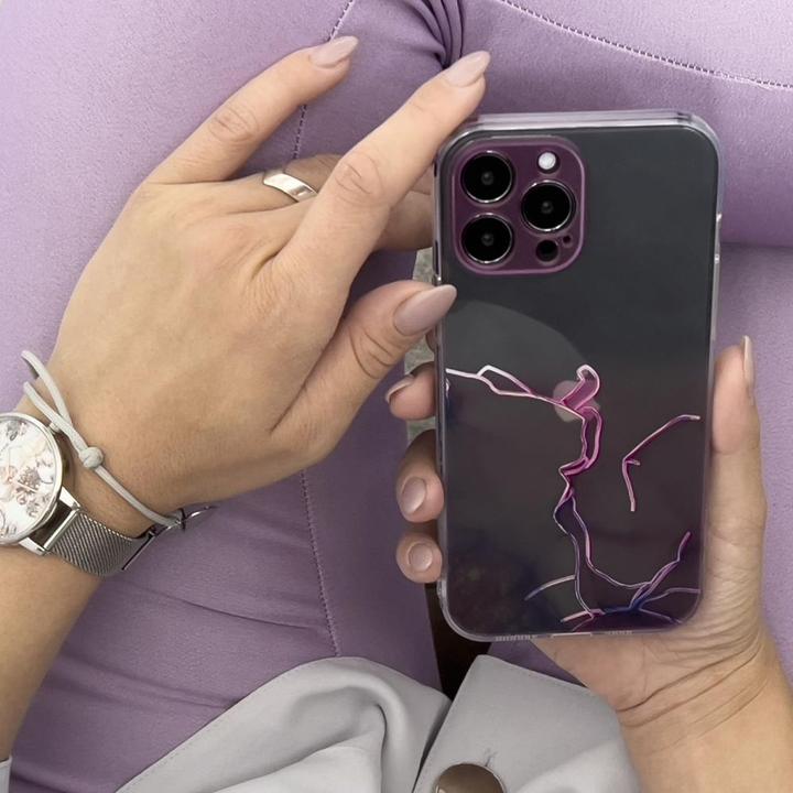 Immagine prodotto Hurtel Custodia Marble per iPhone 12 Pro Max Gel Cover Marmo Arancione (Apple iPhone 12 Pro Max)