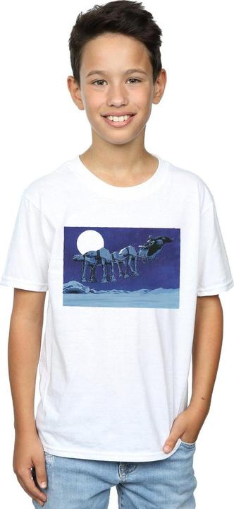 Produktbild Star Wars Christmas ATAT Sleigh TShirt Jungen (140, 146)