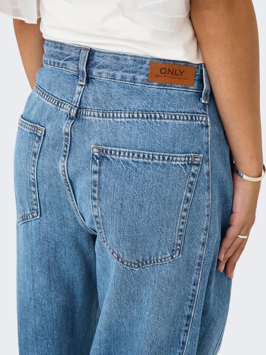 Produktbild Only ONLHORSESHOE Mittlere Taille Barrel Fit Jeans Jeans mit weitem Bein (25)