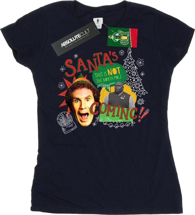 Immagine prodotto Elf North Pole Maglietta Donna (XXL)