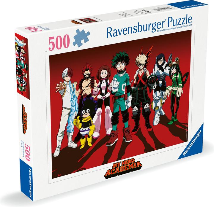 Actual product image Ravensburger Superheroes (500 pieces)