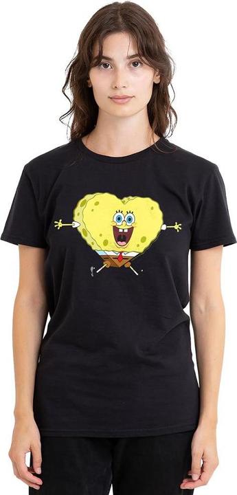 Produktbild Spongebob Squarepants HeartShaped TShirt Valentinstag (L)