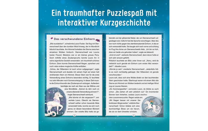 Produktbild Kosmos Story-Puzzle: Sternenschweif – Das verschwundene Einhorn (150 Teile)