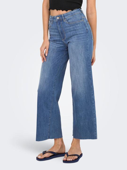 Produktbild Only ONLANN-MADISON Hohe Taille Verkürzt Jeans Jeans mit weitem Bein (32)